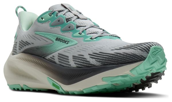 Brooks Ghost Trail Grey/Green Women's Shoes