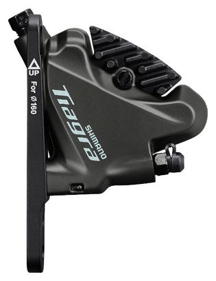 Shimano Tiagra BR-4770-F Flat Mount Front Hydraulic Disc Brake Caliper Black