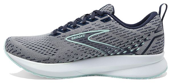 Brooks Levitate 5 Running Shoes Gray Blue Women