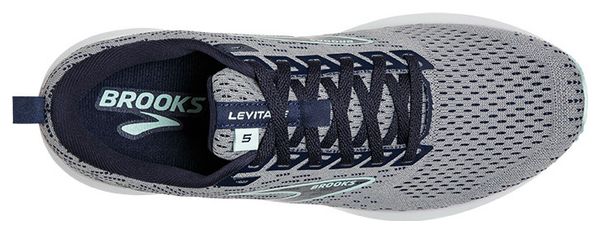 Chaussures de Running Brooks Levitate 5 Gris / Bleu Femme