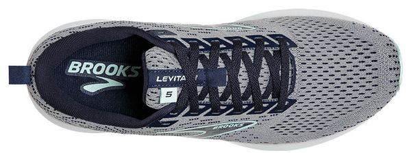 Brooks Levitate 5 Laufschuhe Grau Blau Damen