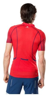 Raidlight Short Sleeves Jersey 1/2 Zip XP FIT 3D Red Men