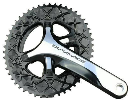 Plateau AbsoluteBlack Premium Round Road 110x4 BCD  Shimano Dura Ace / Ultegra 11V Noir