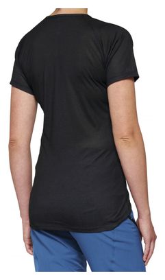 Maglia donna 100% Airmatic a manica corta Nero