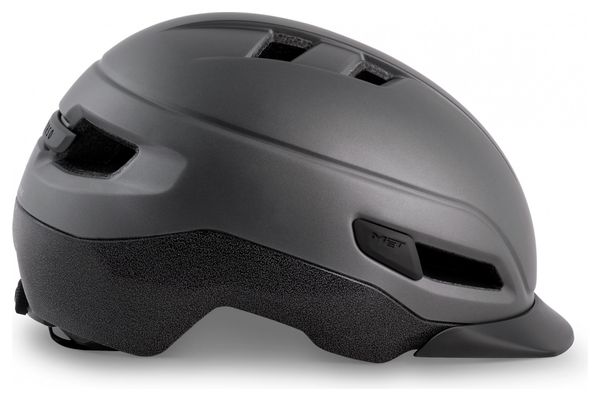 MET Grancorso Casco Antracite Mat