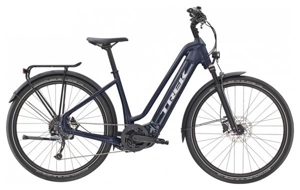 Vélo de Ville Électrique Trek ALLANT+ 7 LOWSTEP 500 wh Shimano Acera 9V Bleu 2023
