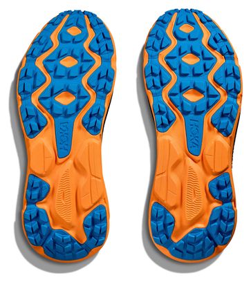 Hoka Challenger 7 Giallo Arancione Nero Scarpe da trail da uomo
