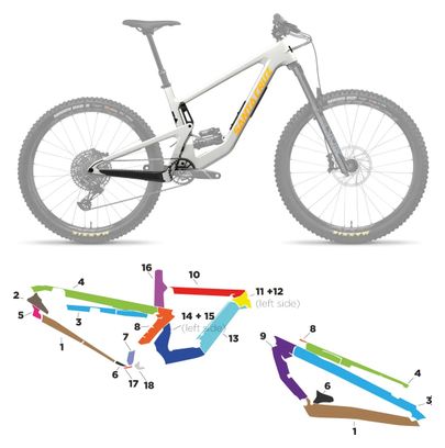 Santa Cruz Bronson - 2023 - L - Glossy