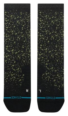 Chaussettes Stance Speckle UL Crew Noir/Vert
