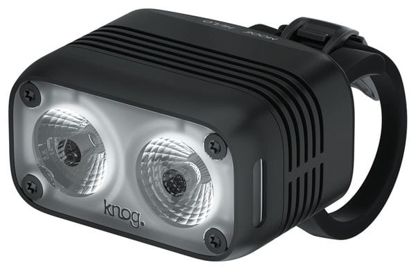 Coppia di luci anteriori Knog Blinder Road 400 + Plug