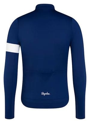 Maglia a maniche lunghe Rapha Core Thermal Blue/White