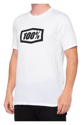 T-Shirt Manches Courtes 100% Essential Textile/Protection Blanc