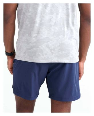 Heren 2-in-1 Saxx Gainmaker 2N1 7" Navy Shorts