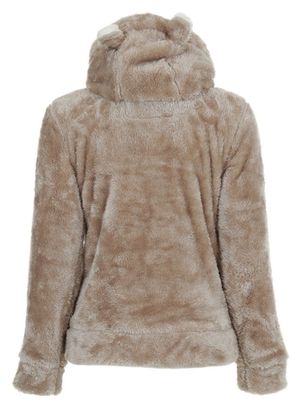 Veste Polaire à Capuche Femme Areli Taupe