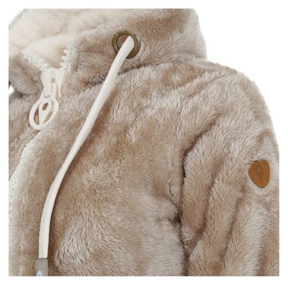 Veste Polaire à Capuche Femme Areli Taupe