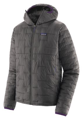 Heren Patagonia Micro Puff Hoody Grijs