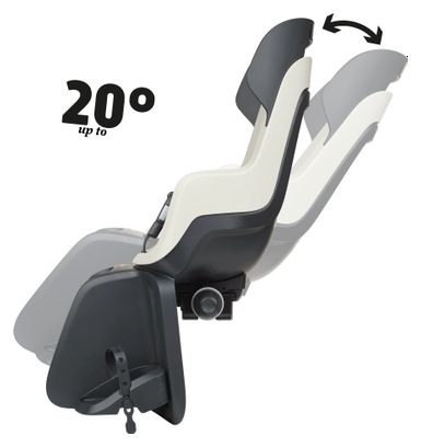 Bobike Go Maxi Carrier Seggiolino reclinabile per bambini Bianco Vaniglia Cup Cake
