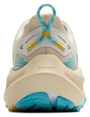 Zapatillas Brooks Ghost Trail Beige/Azul, Mujer