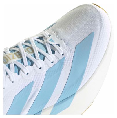 Chaussures Running adidas Adizero Evo SL Blanc/Bleu Femme