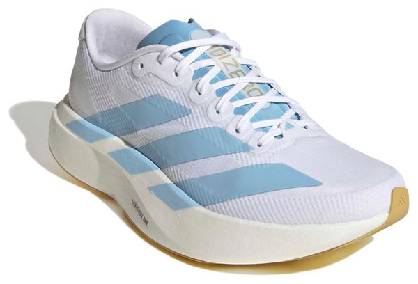 Chaussures Running adidas Adizero Evo SL Blanc/Bleu Femme