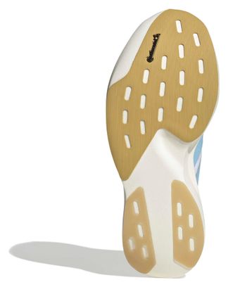 Chaussures Running adidas Adizero Evo SL Blanc/Bleu Femme