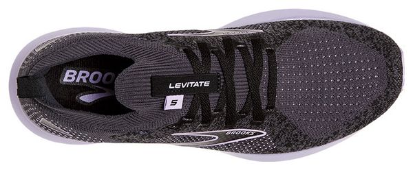 Chaussures de Running Brooks Levitate StealthFit 5 Noir / Violet Femme
