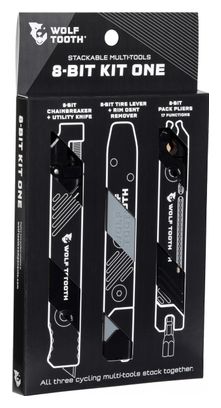 Wolf Tooth 8-Bit Kit One Multi-Tools (23 Functions) Black