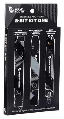 Wolf Tooth 8-Bit Kit One Multi-Tools (23 funzioni) Nero