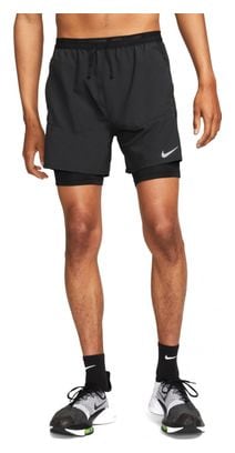 Pantaloncini Nike Dri-Fit Stride 2-in-1 neri