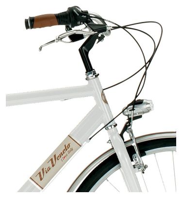 Vélo de ville Via Veneto 605man  cadre en acier 54cm  roues 700x35c  6 vitesses.