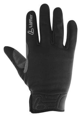 Gants Loeffler Gants WS Warm-softshell-Gore-Tex-Noir