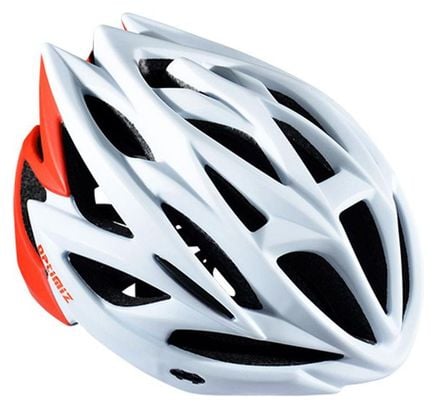 Casque de vélo - Blanc/Rouge Mat