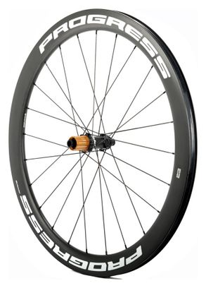 Paire de roues Progress A-Prime Disc Blanc | 12x100/12x142 mm | Center Lock | Campagnolo N3W