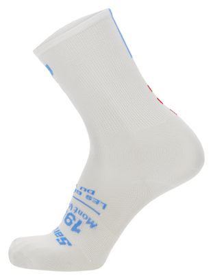 Santini Tour de France Mont Ventoux-sokken, wit