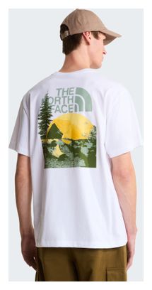 The North Face "Pitch A Tent" White Men's T-Shirt