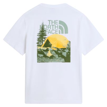 The North Face "Pitch A Tent" White Men's T-Shirt