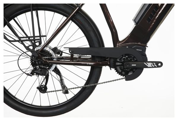 Vélo d'Exposition - Vélo Ville Electrique Sunn Urb Start Microshift Mezzo 8V 400Wh Marron 2024