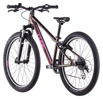 Cube Acid 240 kinder-MTB Shimano 7S 24'' Molotov paarsgroen 7 - 10 jaar