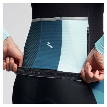 Maillot Manches Longues Vélo Rogelli Stryde Femme Bleu