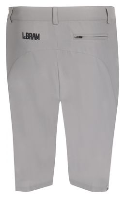 Pantalón corto Parpaillon con piel gris LeBram