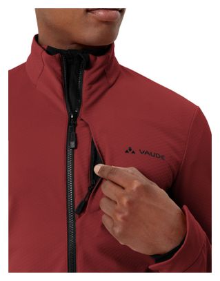 Softshell Vaude Kuro II Fiets Jas Rood