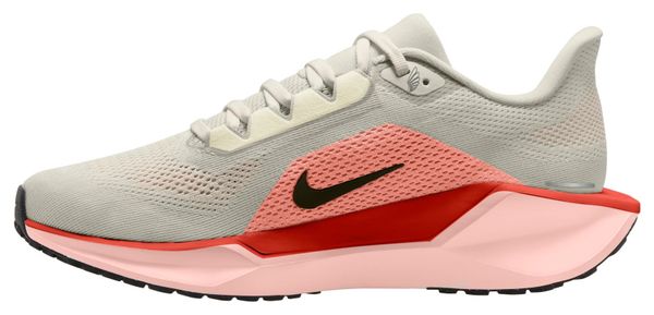 Nike Air Zoom Pegasus 41 Gris Rouge Femme Running Shoes