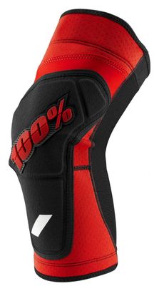 100% Ridecamp Knieschützer Schwarz / Rot