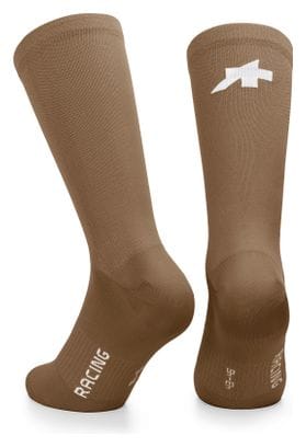 Chaussettes Unisexe Assos Racing S11 Marron