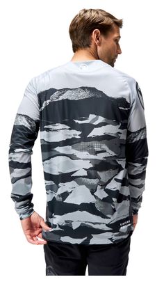 Maglia a maniche lunghe Endura Mountain Camo Edizione Limitata Nero/Grigio