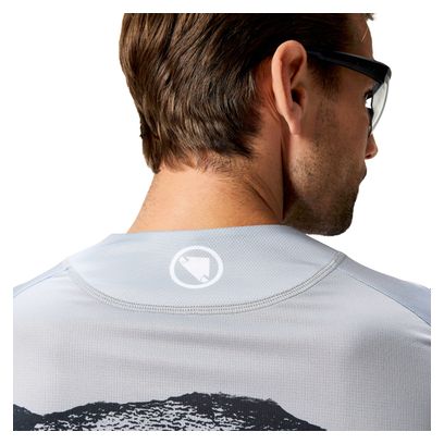Maglia a maniche lunghe Endura Mountain Camo Edizione Limitata Nero/Grigio