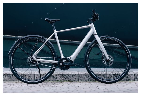 Cube Editor Hybrid SLX FE 400X Electric Fitness Bike Shimano Alfine 8S 400 Wh 700 mm Sleek Grey 2025