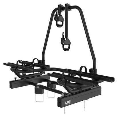 Porte-vélos LAS BC260 noir pour timon remorque et caravane
