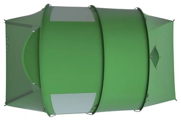 Husky Baul 4 - tente familiale - 4 couchettes - Vert