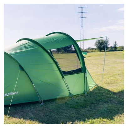 Husky Baul 4 - tente familiale - 4 couchettes - Vert